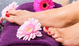 Spa Pedicure met gellak